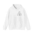 Family Portrait Hoodie – Unisex Custom Family Drawing Premium Sweatshirt