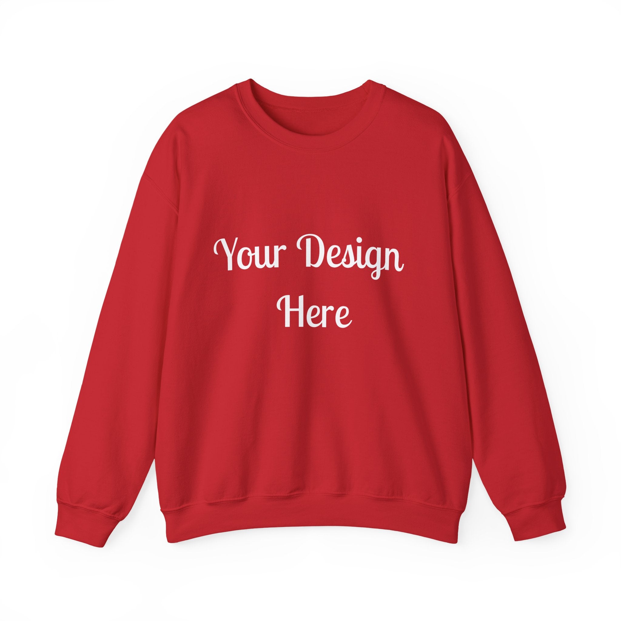 Custom Unisex Sweatshirt – Your Design Here Personalized Sweatshirt