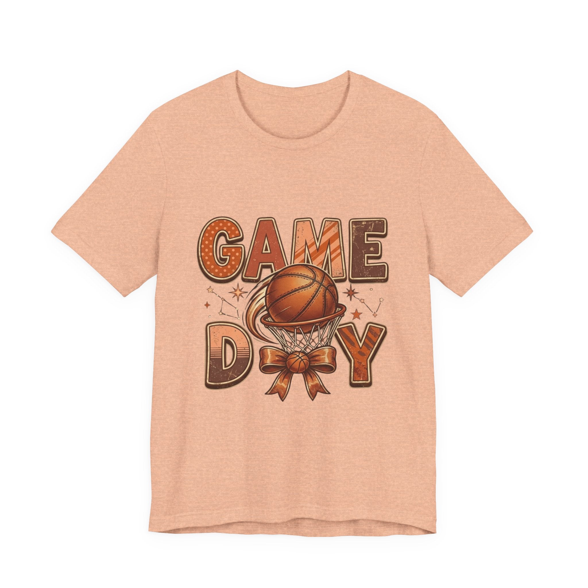 Game Day Basketball T-Shirt | Unisex Basketball Graphic Tee | Sports Fan Shirt for Men & Women – Lexo Wear