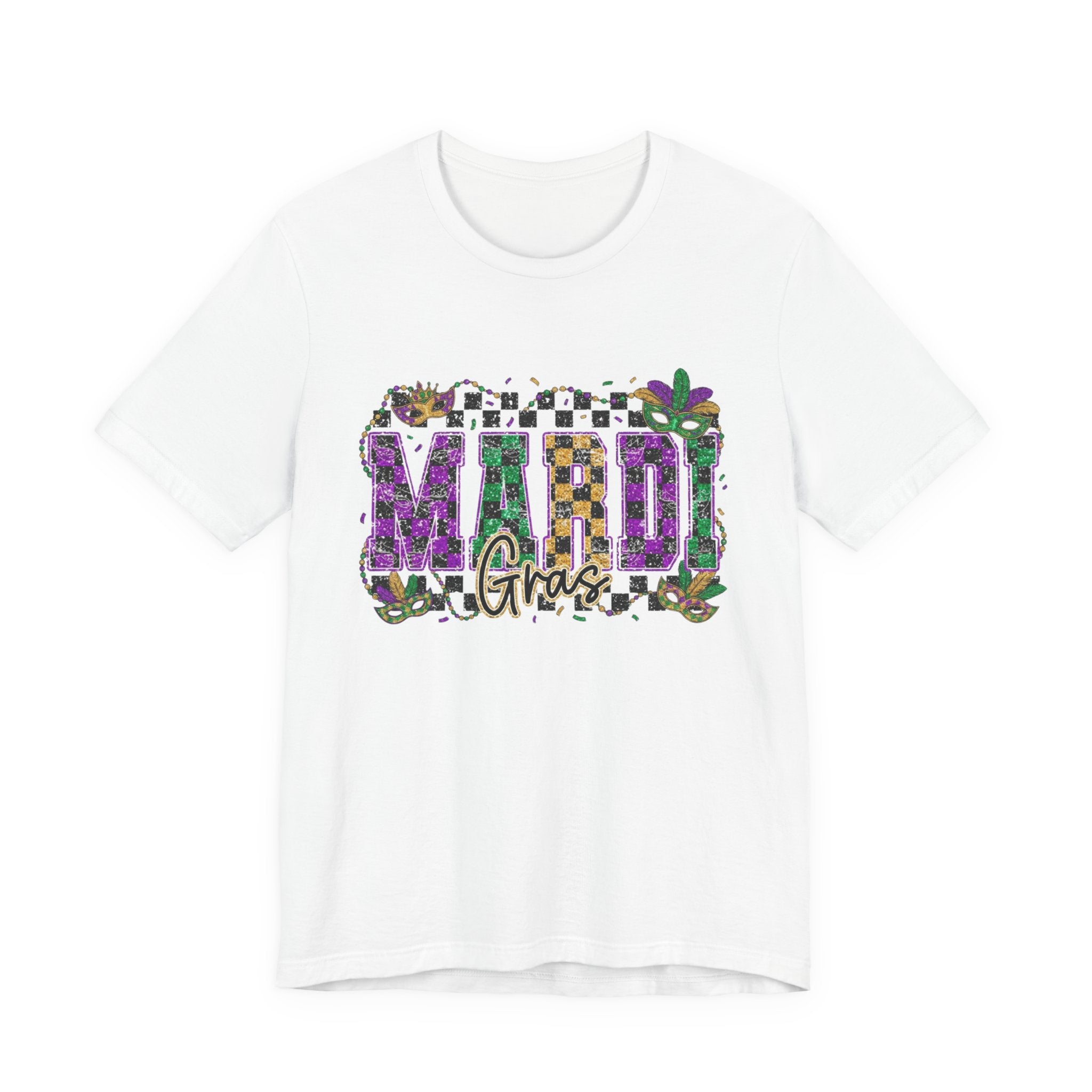 Mardi Gras Graphic T-Shirt | Mardi Gras Vibes Tee | Unisex Carnival Shirt | New Orleans Festival Outfit – Lexo Wear