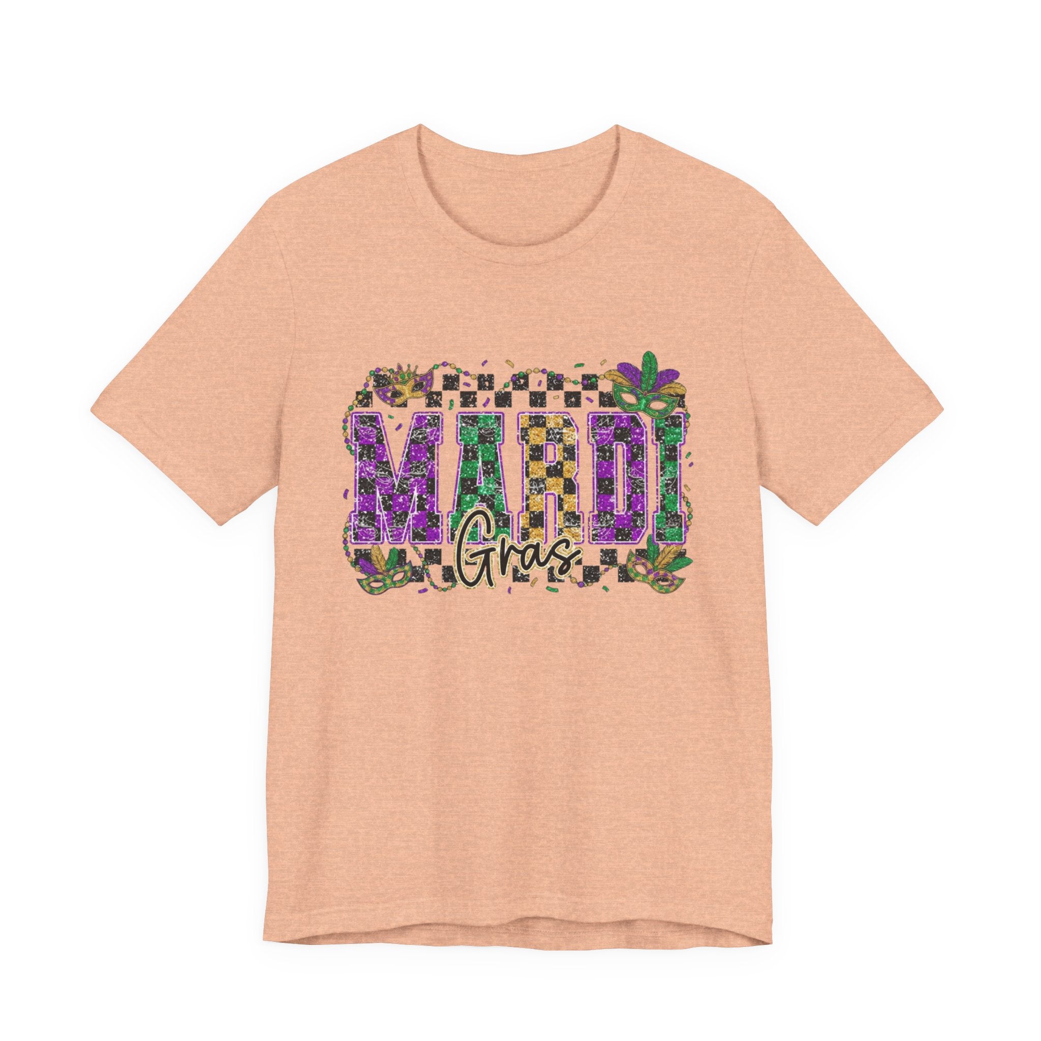 Mardi Gras Graphic T-Shirt | Mardi Gras Vibes Tee | Unisex Carnival Shirt | New Orleans Festival Outfit – Lexo Wear