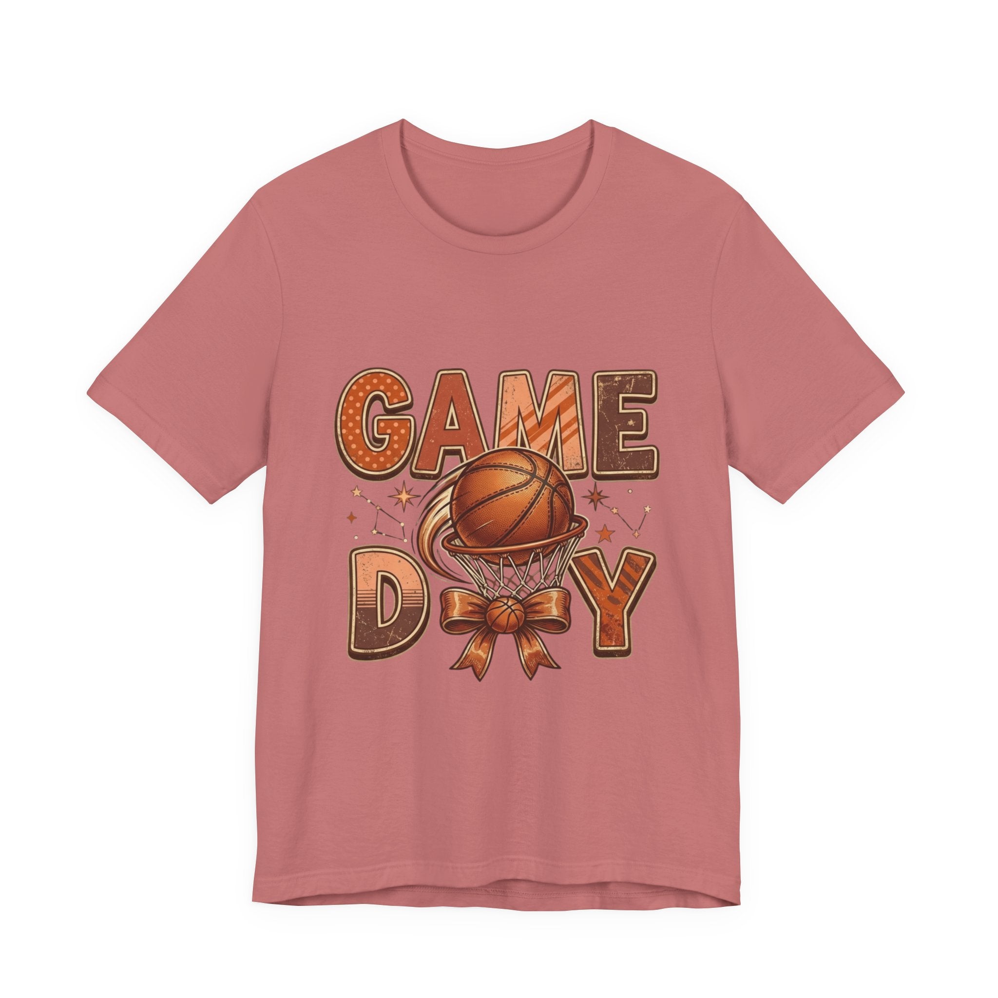 Game Day Basketball T-Shirt | Unisex Basketball Graphic Tee | Sports Fan Shirt for Men & Women – Lexo Wear
