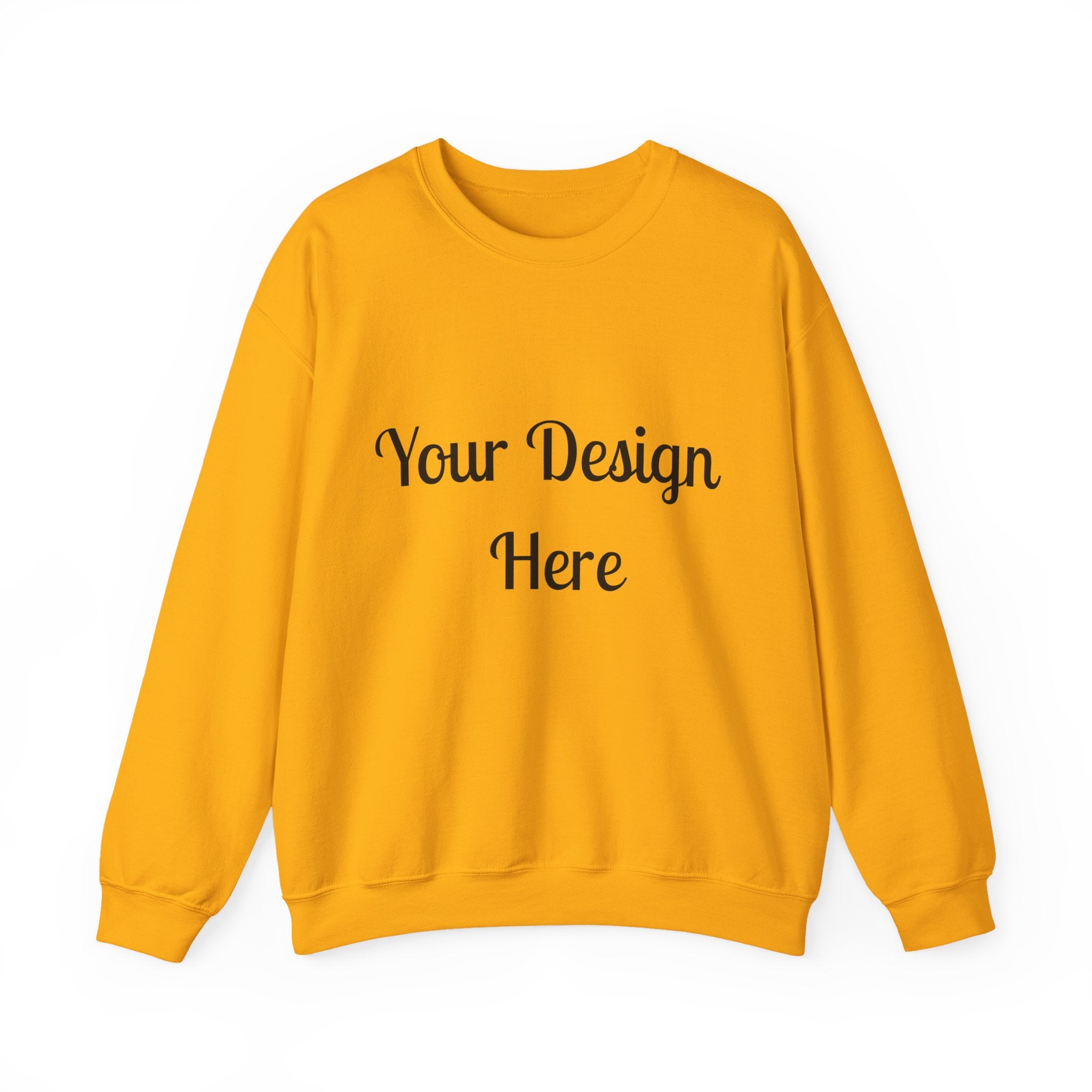 Custom Unisex Sweatshirt – Your Design Here Personalized Sweatshirt