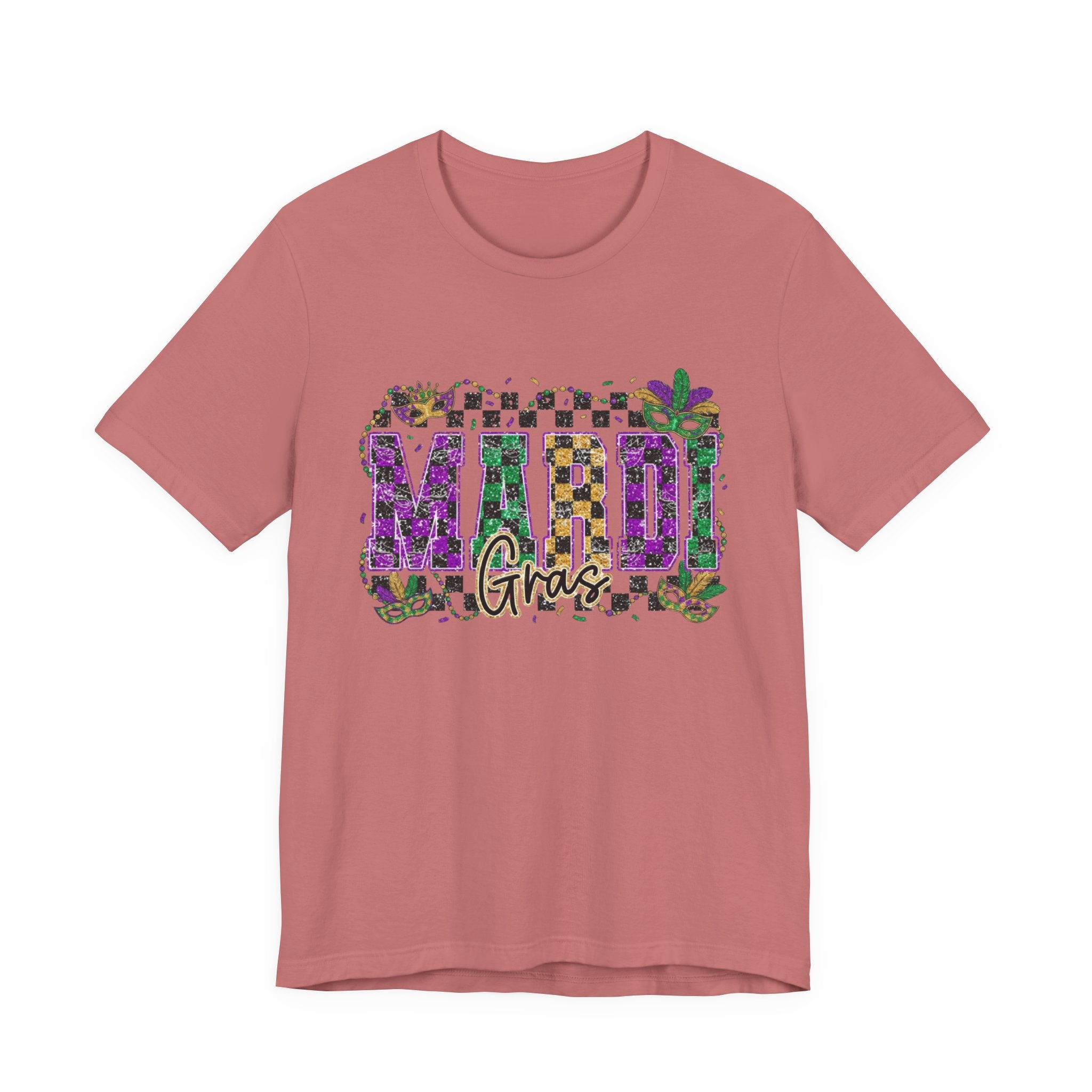 Mardi Gras Graphic T-Shirt | Mardi Gras Vibes Tee | Unisex Carnival Shirt | New Orleans Festival Outfit – Lexo Wear