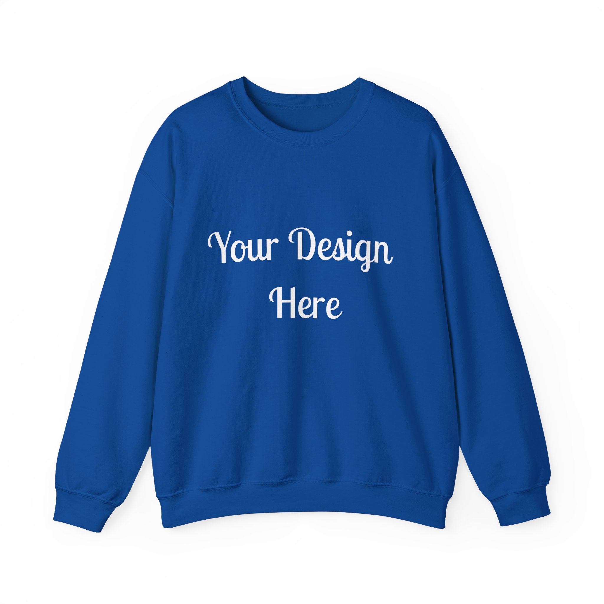 Custom Unisex Sweatshirt – Your Design Here Personalized Sweatshirt