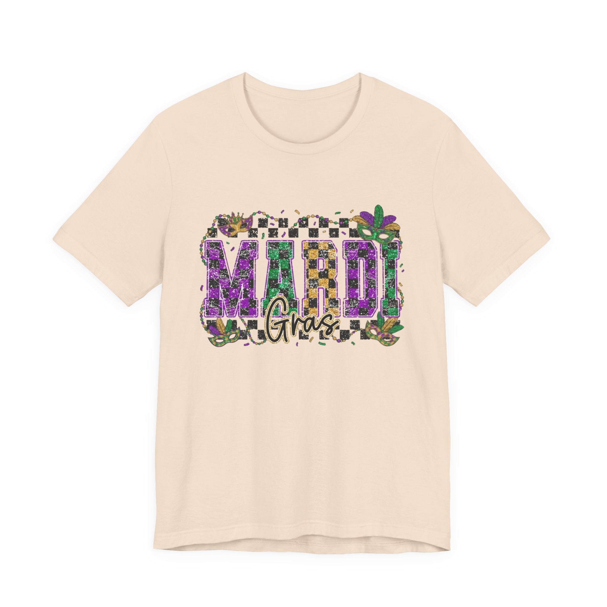 Mardi Gras Graphic T-Shirt | Mardi Gras Vibes Tee | Unisex Carnival Shirt | New Orleans Festival Outfit – Lexo Wear