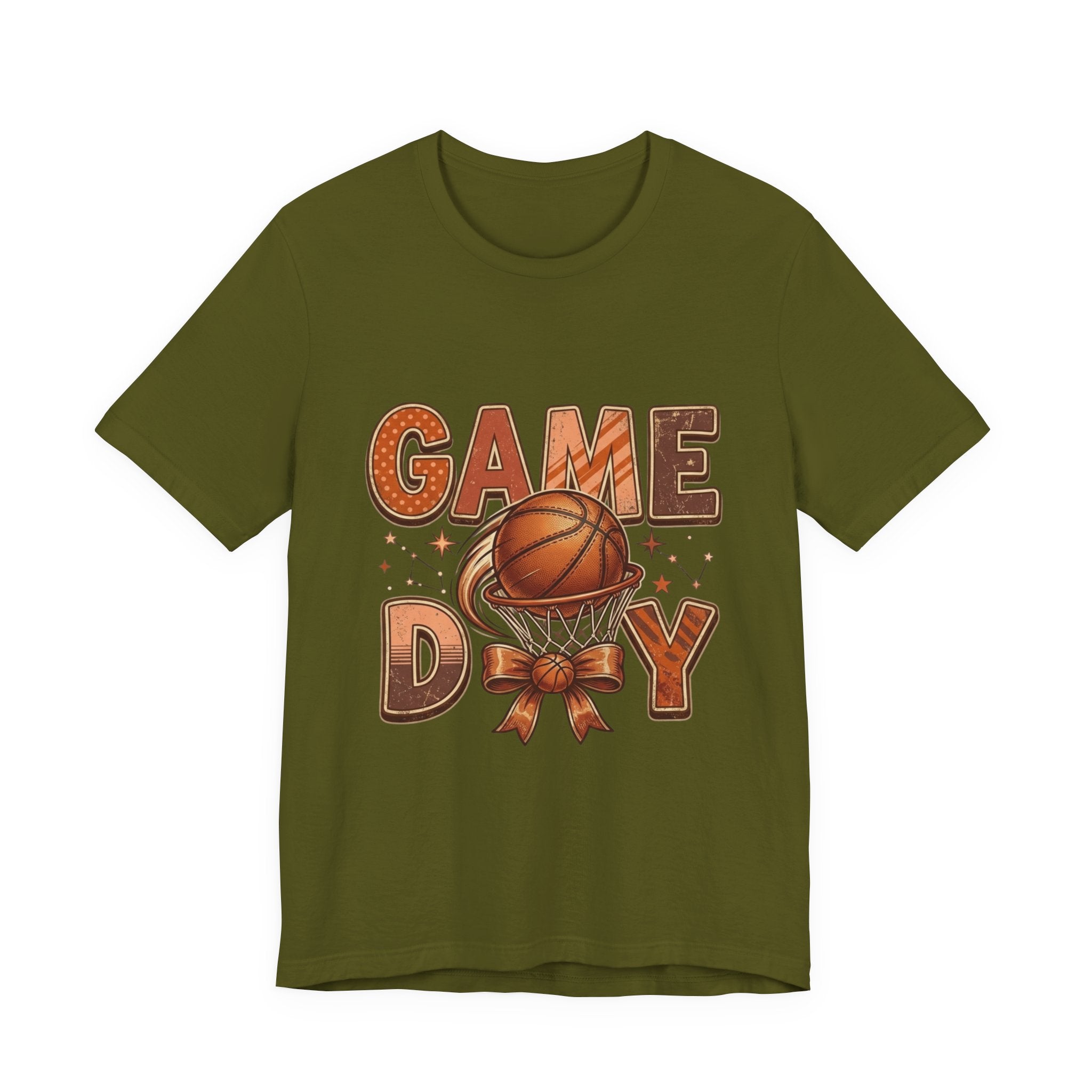 Game Day Basketball T-Shirt | Unisex Basketball Graphic Tee | Sports Fan Shirt for Men & Women – Lexo Wear