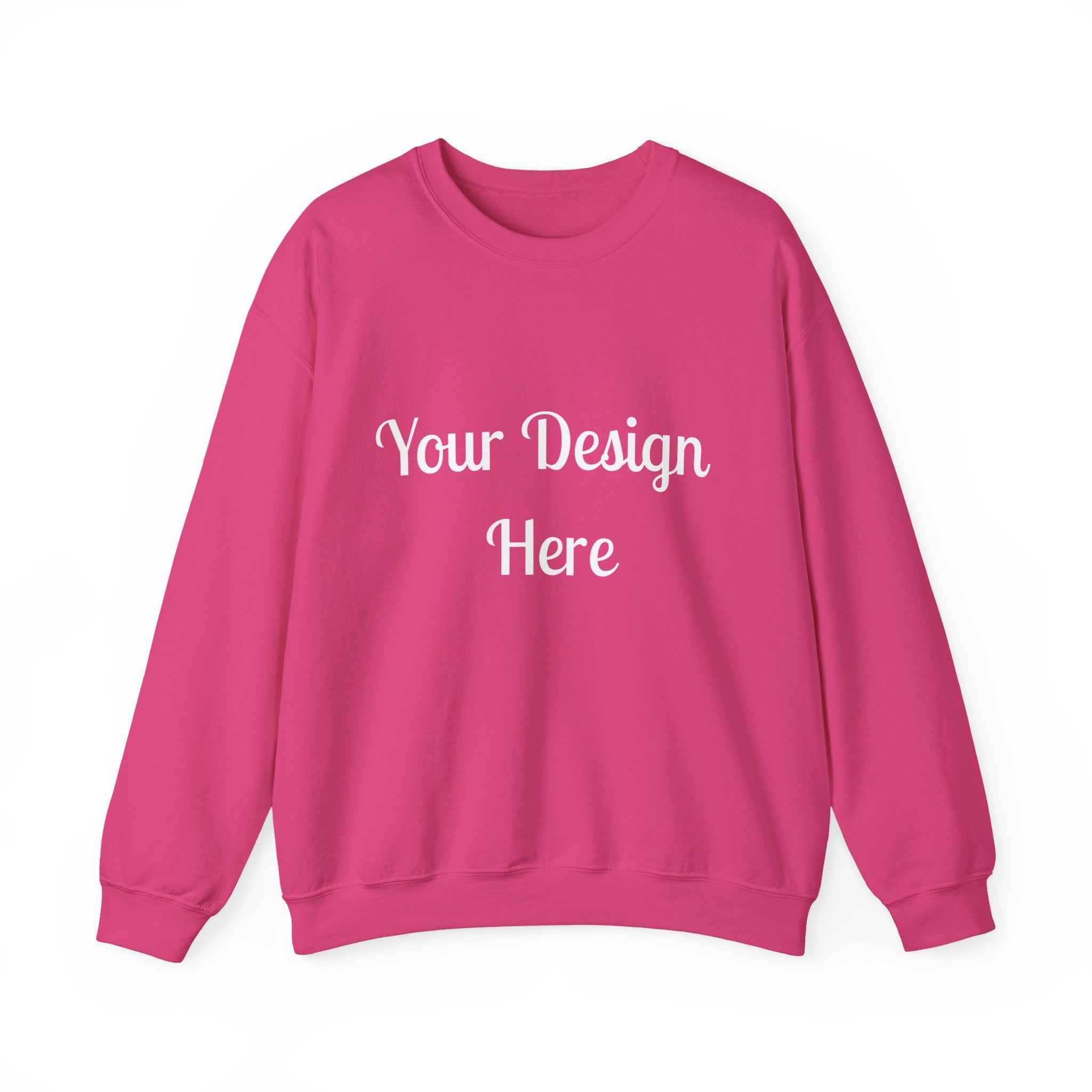 Custom Unisex Sweatshirt – Your Design Here Personalized Sweatshirt