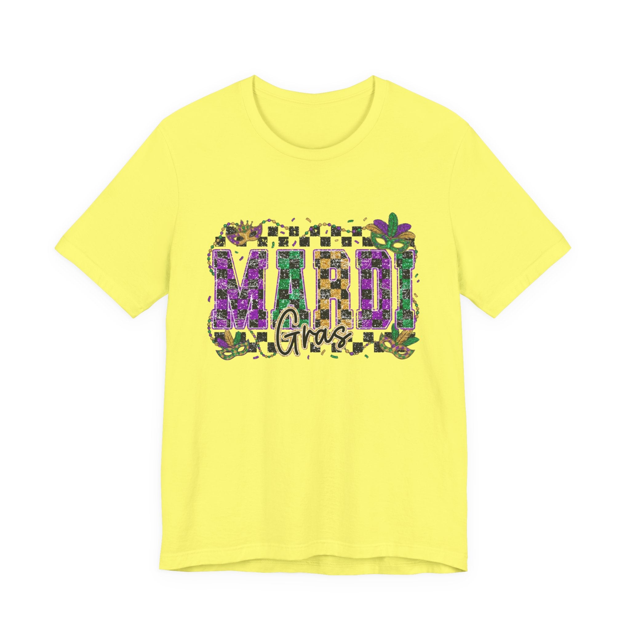 Mardi Gras Graphic T-Shirt | Mardi Gras Vibes Tee | Unisex Carnival Shirt | New Orleans Festival Outfit – Lexo Wear