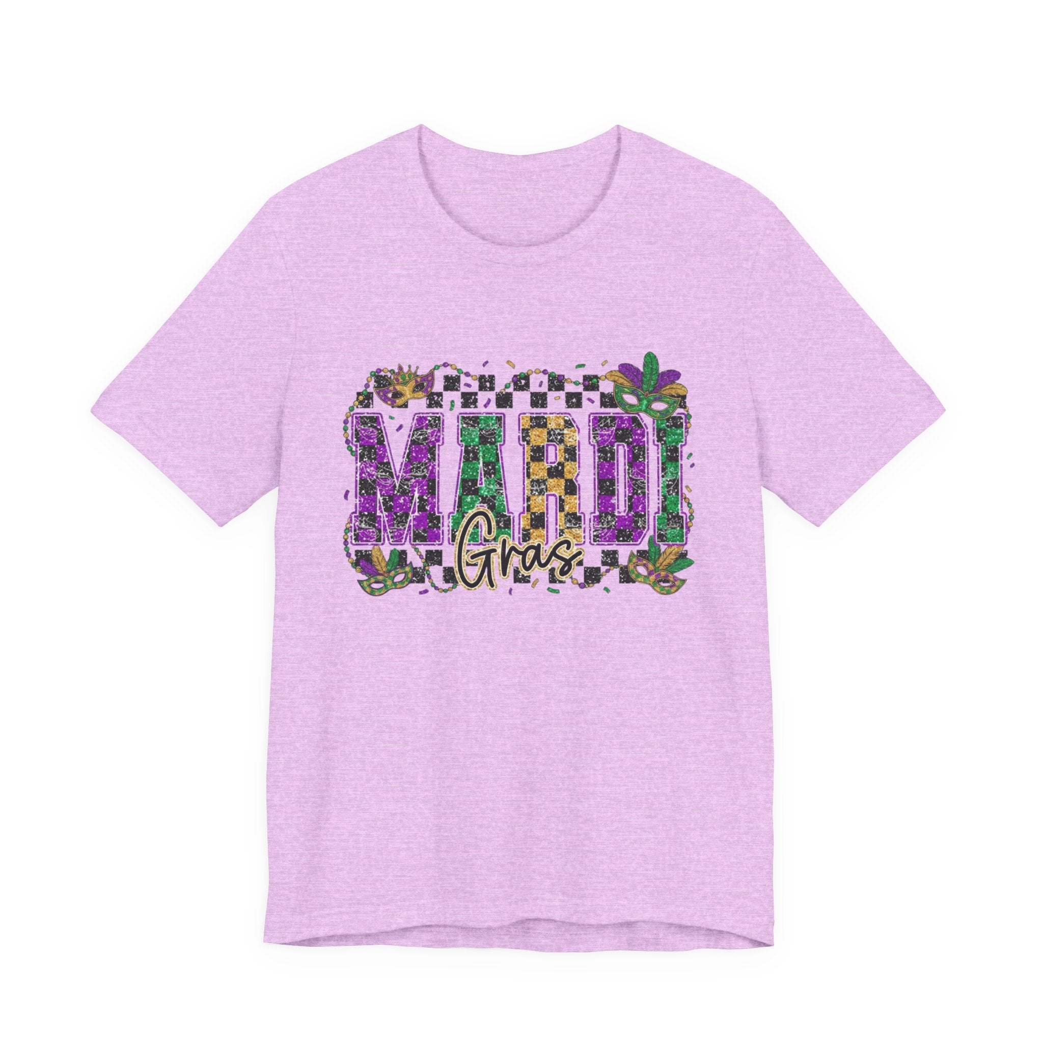 Mardi Gras Graphic T-Shirt | Mardi Gras Vibes Tee | Unisex Carnival Shirt | New Orleans Festival Outfit – Lexo Wear