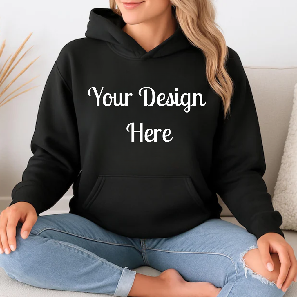 Custom Unisex Hoodie – Your Design Here Personalized Premium Hoodie