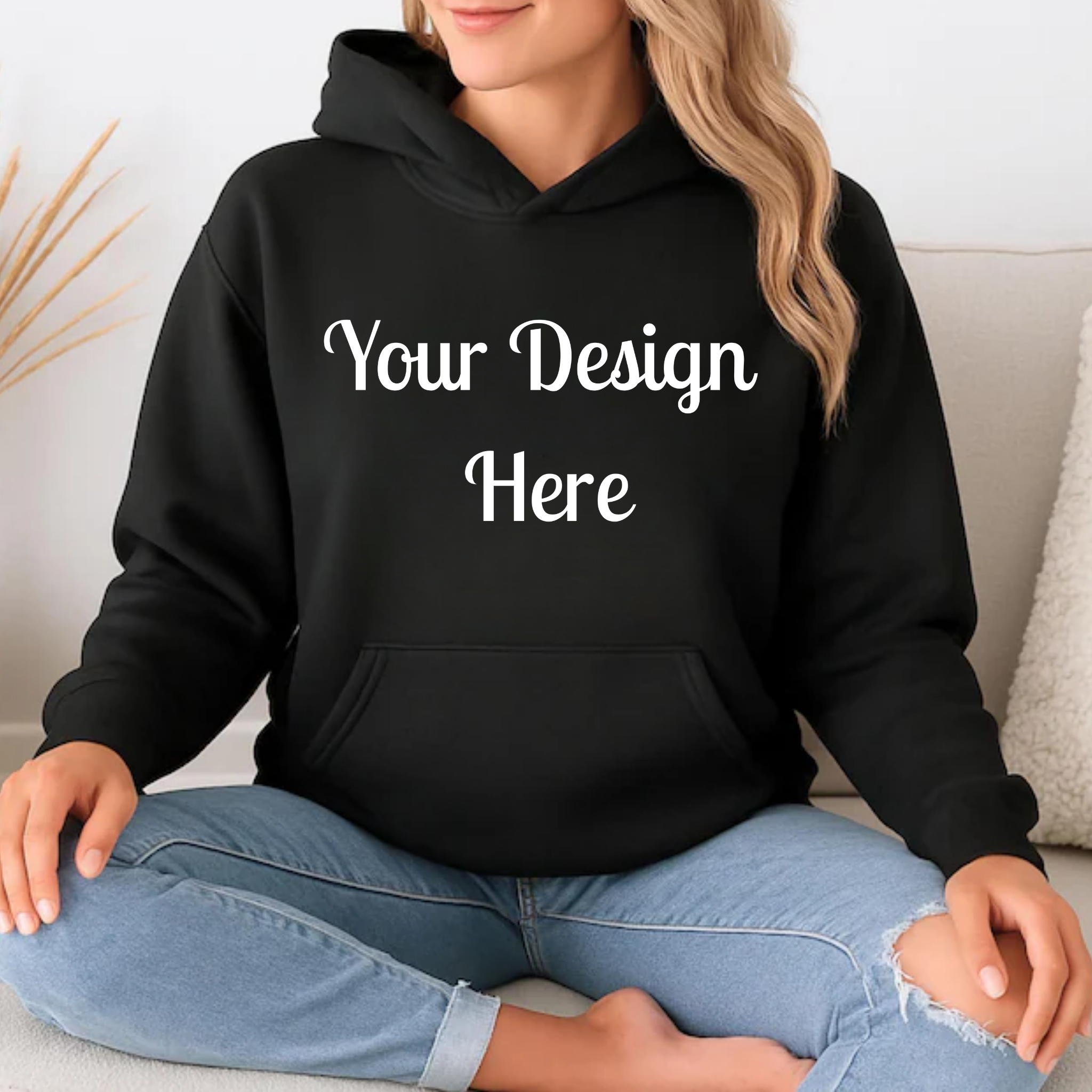 Custom Unisex Hoodie – Your Design Here Personalized Premium Hoodie