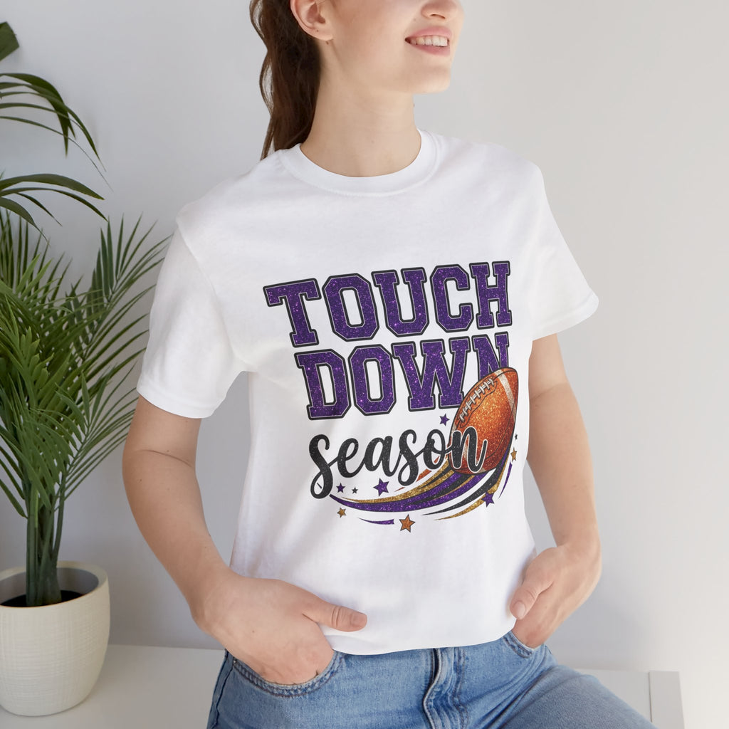 Touchdown Season Football T-Shirt – Game Day Fan Tee for Football Lovers