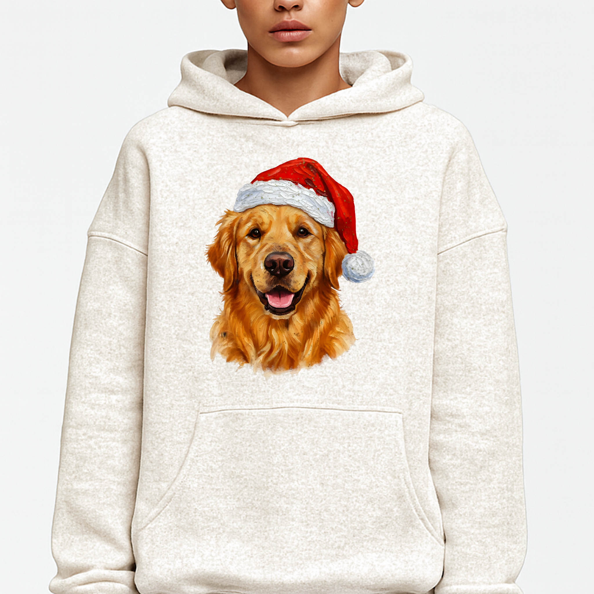 Christmas dog Hoodie — Christmas Dog Holiday Premium Hoodie